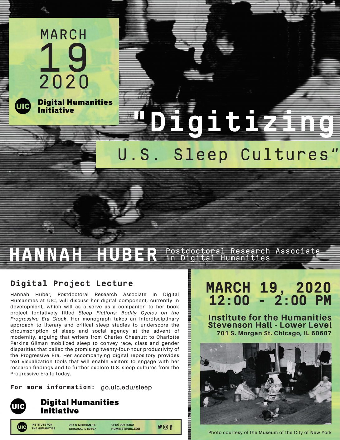 Digitalizing US Sleep Cultures Flyer